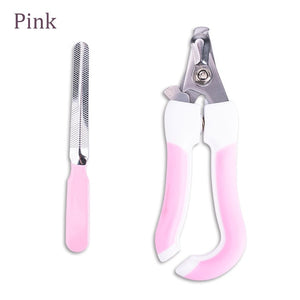 Pet Nail Trimmer Pet Professional Stainless Steel Nail Cutter Pet Grooming Tools Set